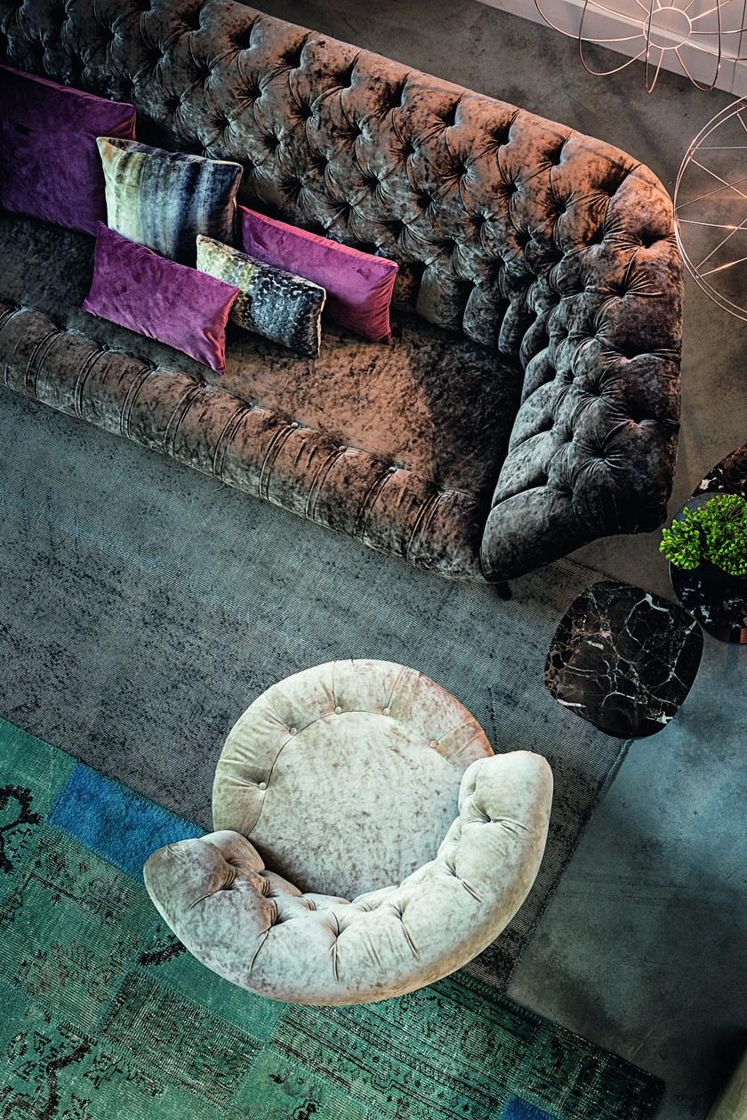 Vibieffe Мягкий диван из ткани или кожи 440 victor sun-id-1454985 - Вид №1