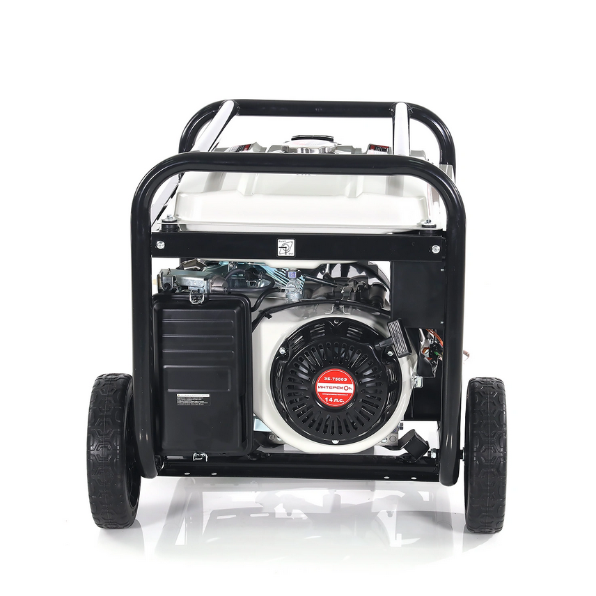 Электрогенератор   бензиновый Интерскол ЭБ-7500Э 9106295 STDN-0112339 - Вид №4