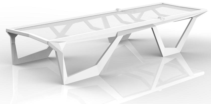 VONDOM Садовый лежак из полипропилена Voxel sun-id-1409192 - Вид №1