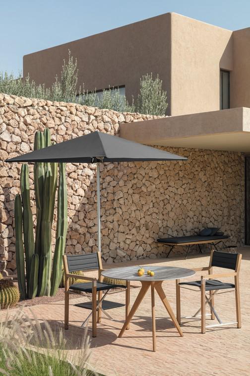 MNST965 Обеденный стол teak nero 264см x 118см Manutti Torsa - Вид №26