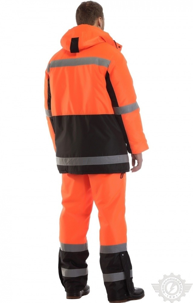65950 Костюм "Магистраль" зимний с СВП  Зимняя спецодежда  размер 52-54/182-188  - Вид №9
