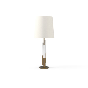 Настольные лампы Winnow Table Lamp Covethouse CAFFE LATTE