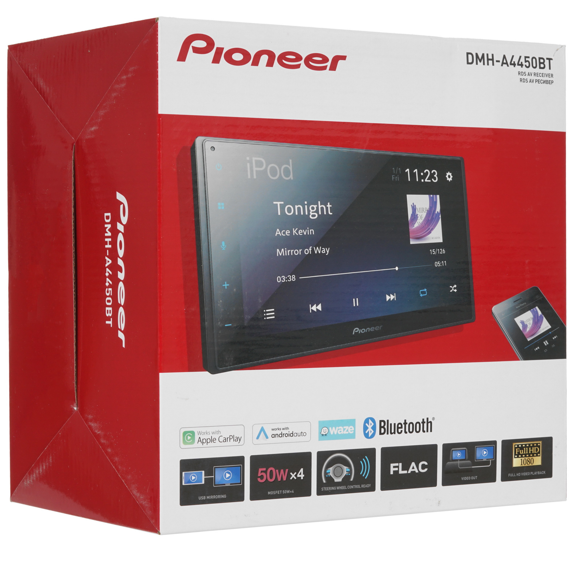5088348 Автопроигрыватель Pioneer DMH-A4450BT STDN-0006593 - Вид №10