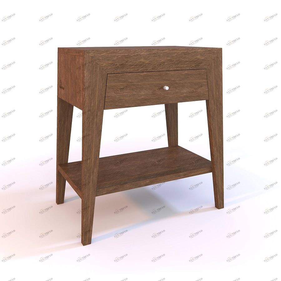 Тумба прикроватная Still, средняя, в тонировке BraginDesign BR0168ДТУ