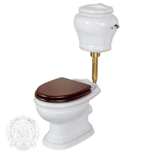 ML.MLD-25.712.BI/ML.MLD-25.738.BI/ML.RIC-29.045.BR/ML.OLV-29.015/ML.OLV-29.013/ML.OLV-29.014.BR Напольный унитаз Migliore Milady - Вид №2