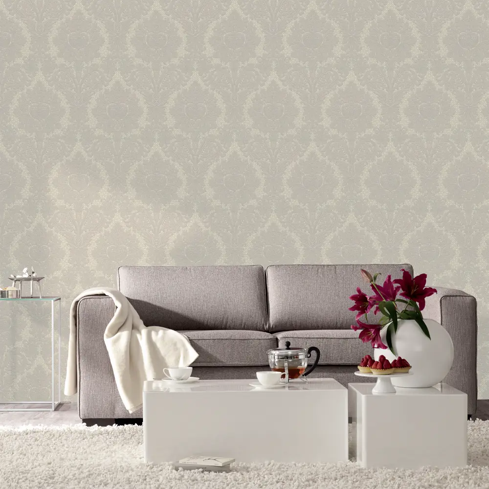 Обои флизелиновые Marburg Empire бежевые 1.06 м 57551 STLM-2046411 - Вид №2