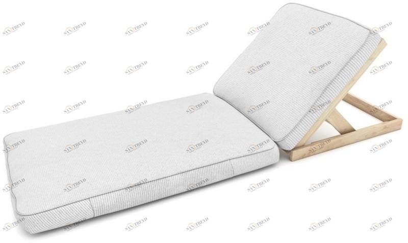 Zuri Design Садовый лежак из ткани  G-01-llac 