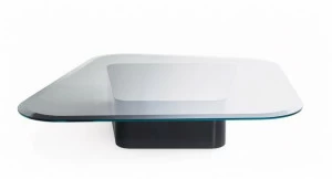 Molteni & C. Низкий квадратный стеклянный журнальный столик Mayfair