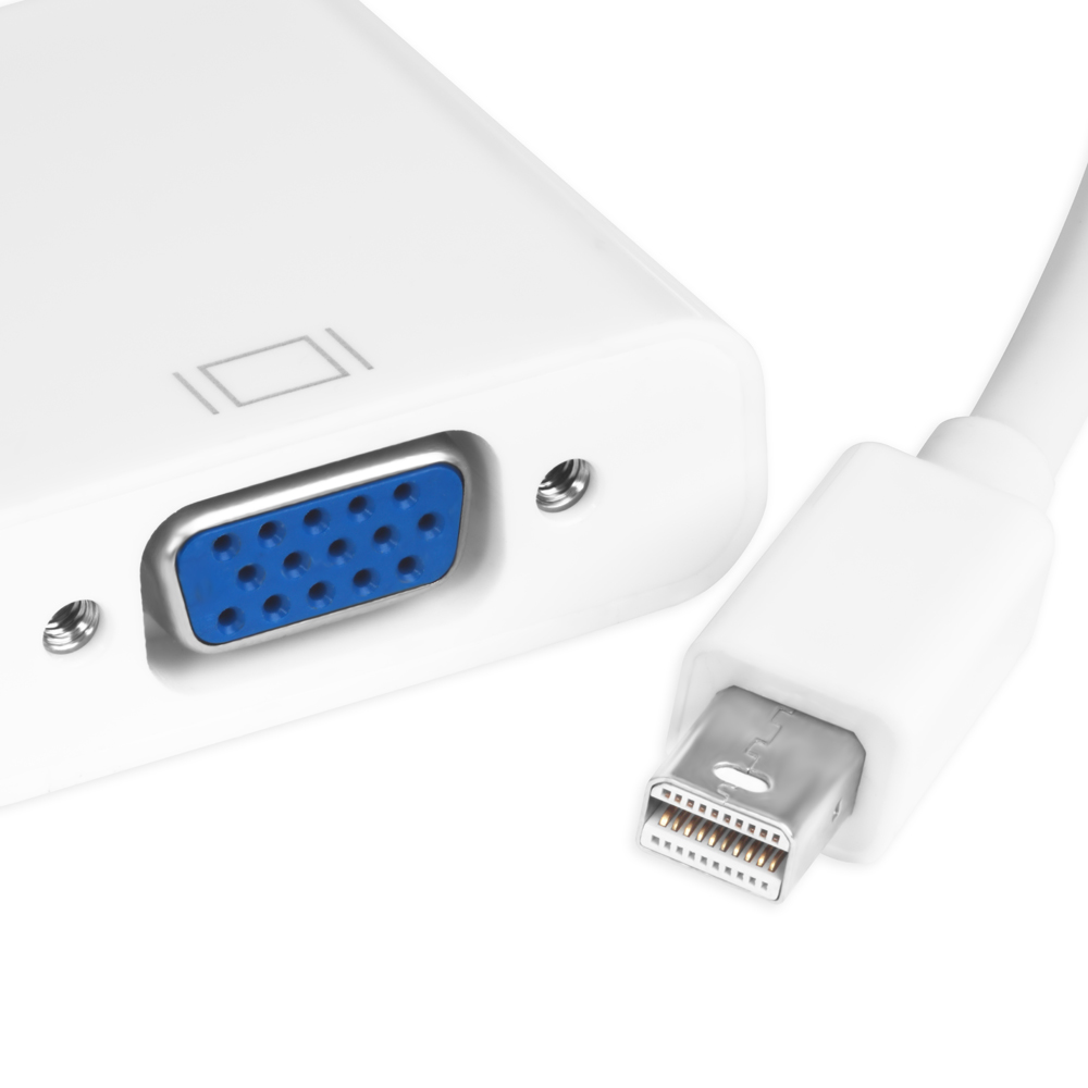 GCR-MDP2VGA адаптер-переходник apple mini displayport 20m > vga 15f, Greenconnect Santreyd  - Вид №1