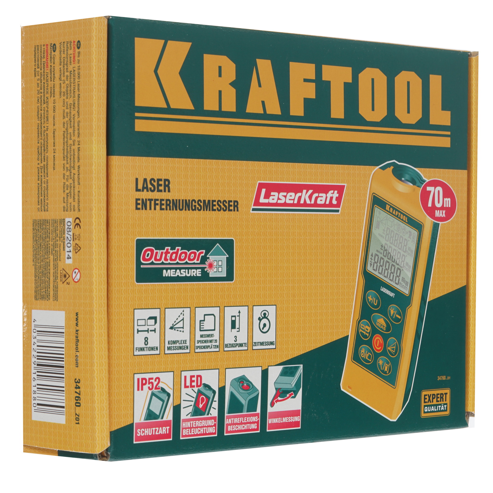 Лазерный дальномер Kraftool 34760 1065865 STDN-0059950 - Вид №5