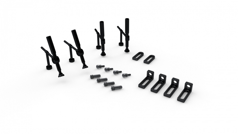 Набор оснастки для сварочного стола №1: Начальный (18 предметов) Верстакофф n1-0101816