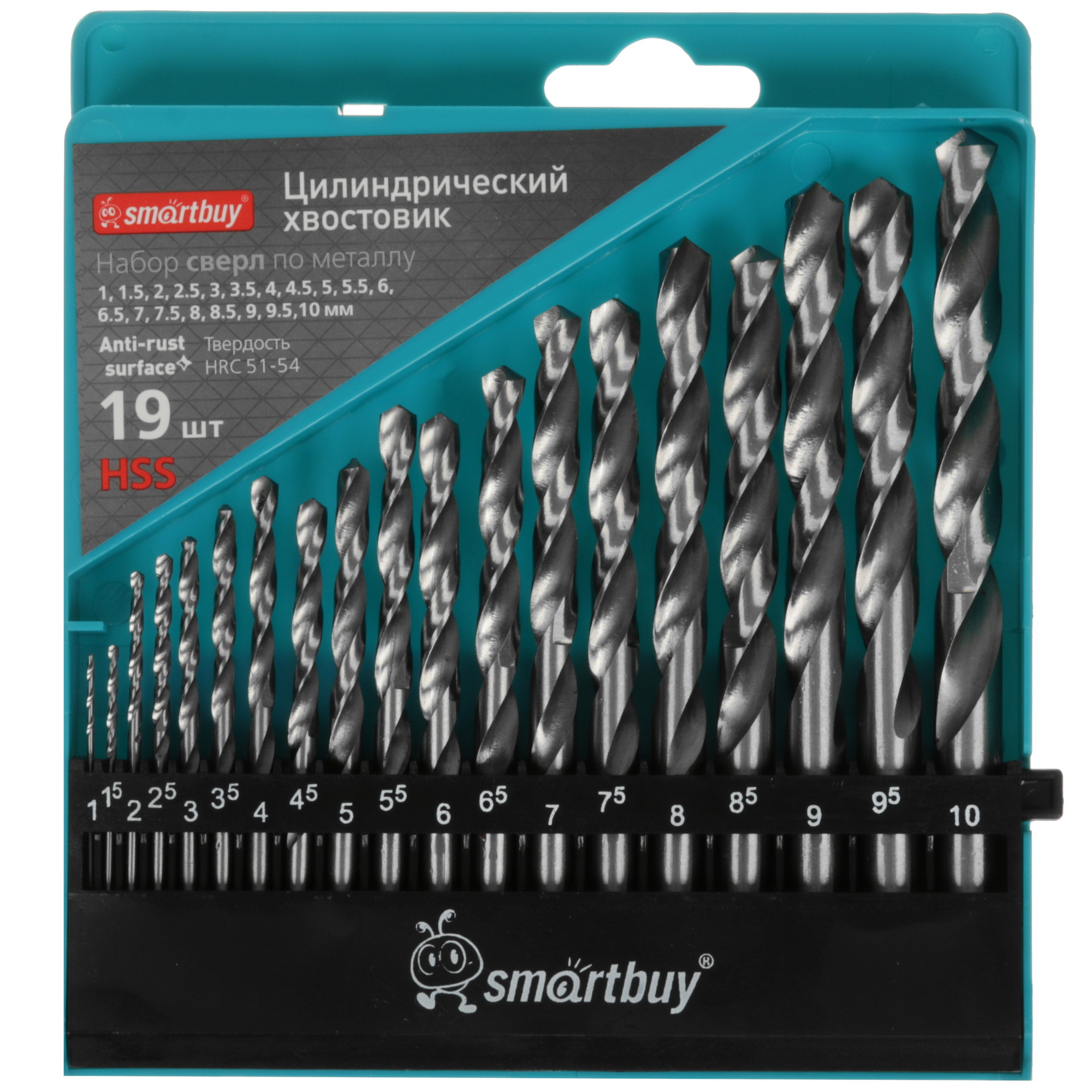 Набор сверл SmartBuy SBT-SDM-19P1 5626387 STDN-0031029