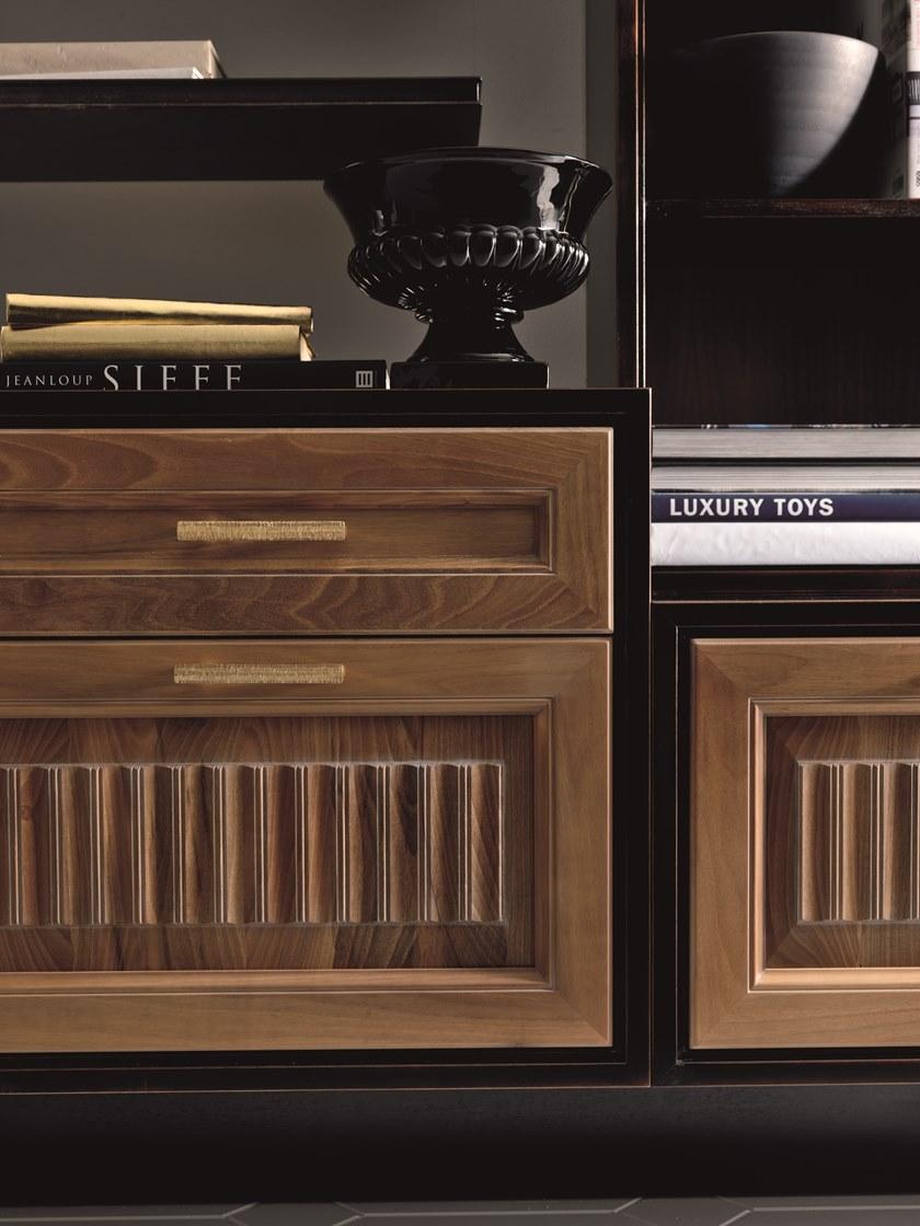 Martini Interiors Стенка для хранения из орехового дерева на заказ Convivio contemporary sun-id-1349202 - Вид №4