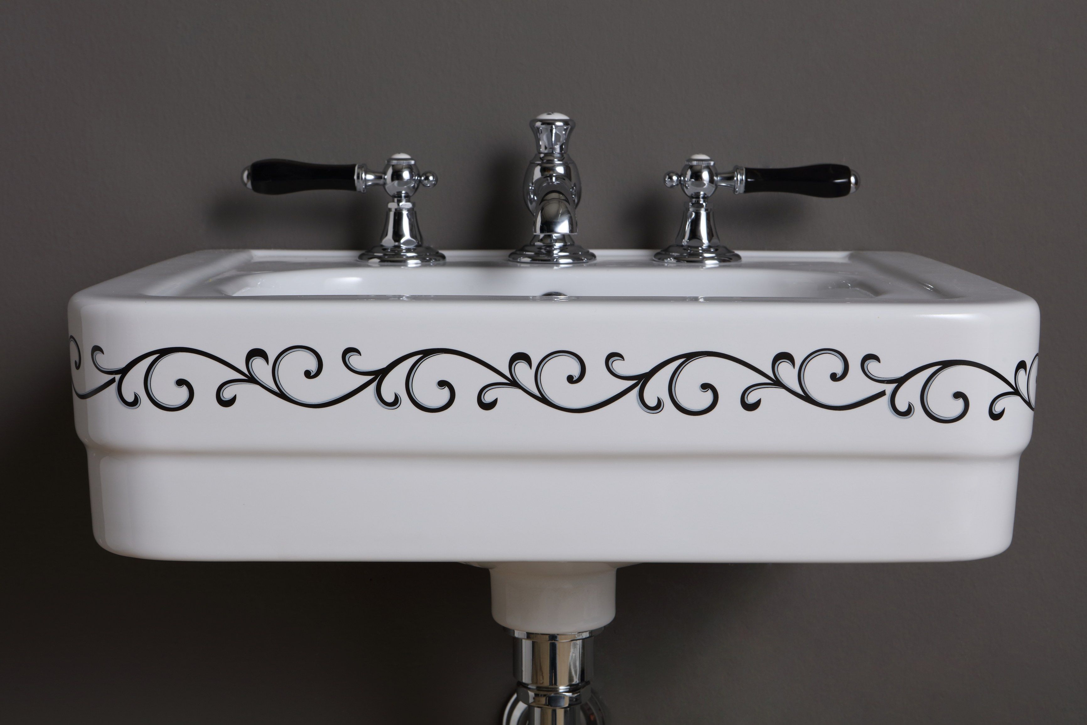 Керамическая прямоугольная подвесная раковина BLEU PROVENCE ARCH-00023826 - Вид №4