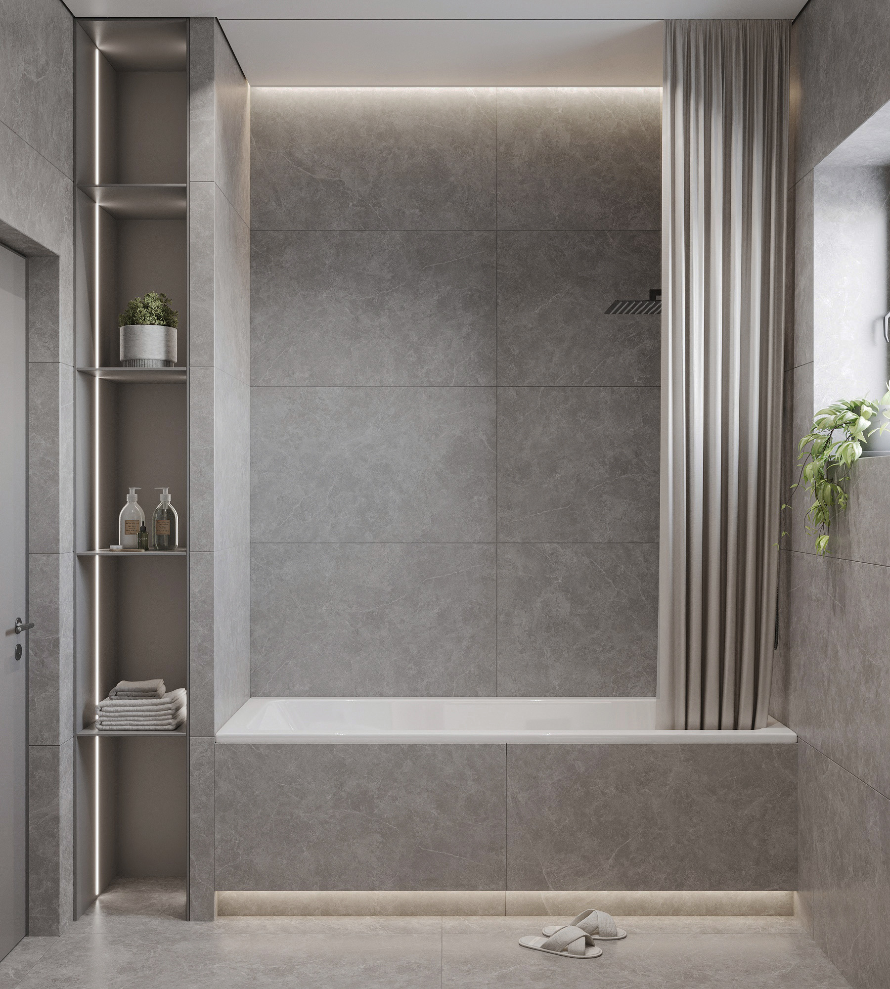 Керамогранит OVIEDO GRIS 60х120 Creanza SL1002-A  - Вид №1