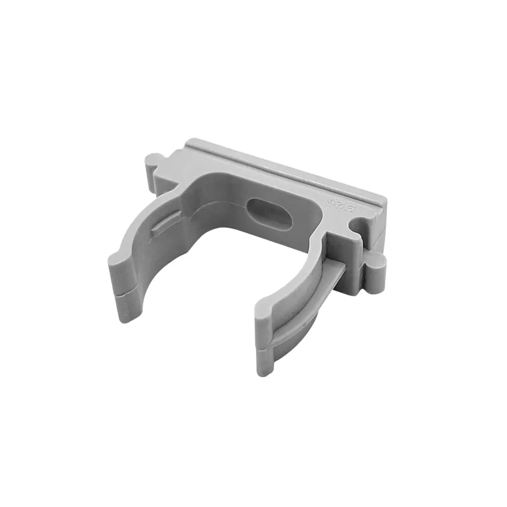 Держатель-клипса для труб LEXMAN D25 мм цвет серый 10 шт STLM-2025180 - Вид №1