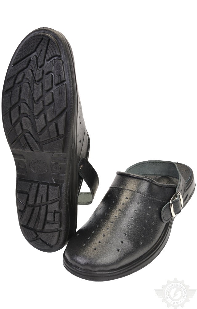 60957 Туфли Сабо "Шарм" мужские темные  Медицинская обувь размер 41 Спецодежда 