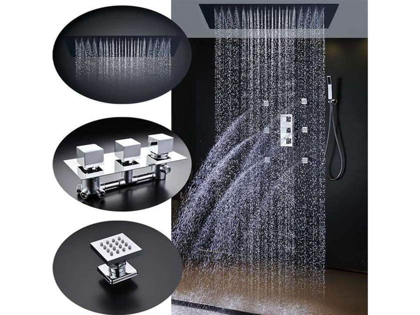 Термостатический набор для душа с душем Fontana Showers AcquaVita ARCH-00149853