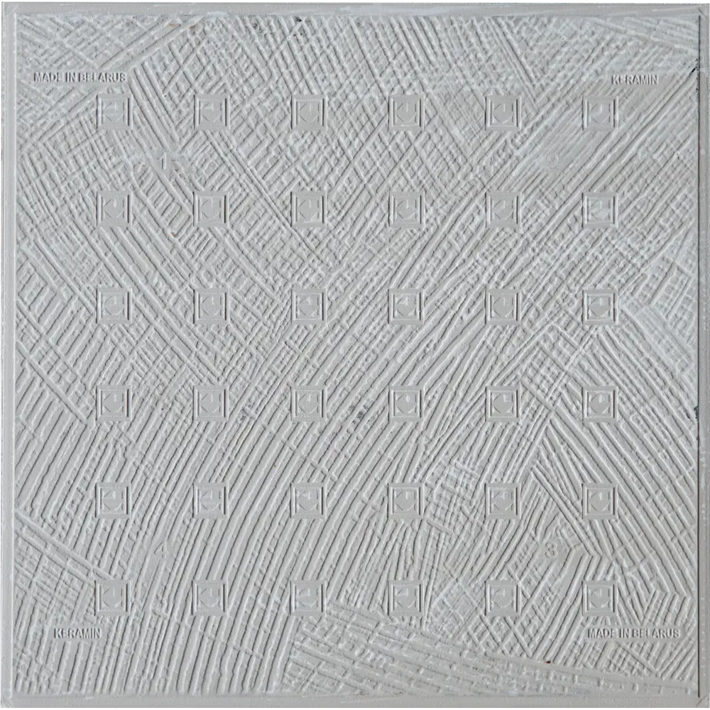 Глазурованный керамогранит Керамин Вайоминг 40x40 см 2.08 м² матовый цвет серый STLM-2191182 - Вид №4