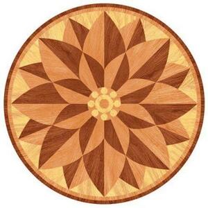 Художественный паркет Da Vinci Розетка 26-151 Дуб Селект (Гладкая) х1000диаметр мм.