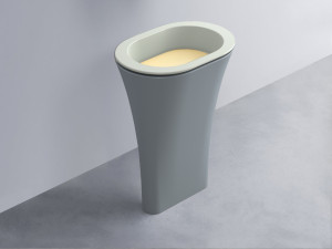 AMLA65-PM+AMPILO-CN+AMCOLO-BR Раковина Amedeo Ovale отдельностоящая cielo Enjoy + Amedeo