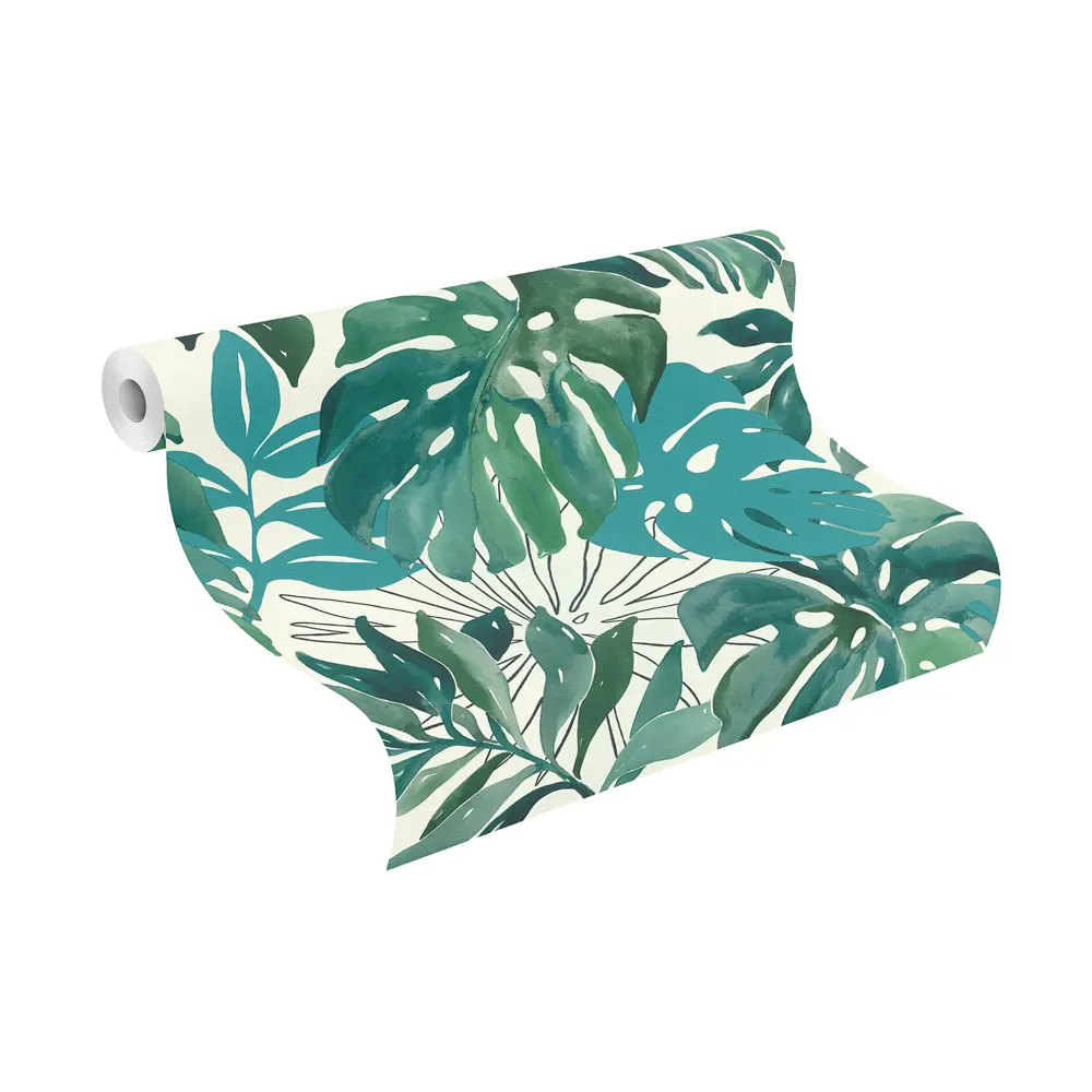 Обои флизелиновые Rasch Selection Vinyl Vlies зелёные 0.53 м 526608 Selection Vinyl/Vlies STLM-2109102 - Вид №2