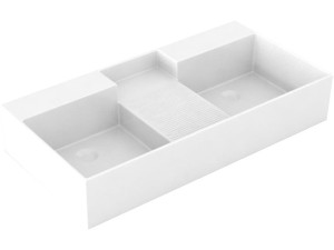 Прямоугольная двойная столешница