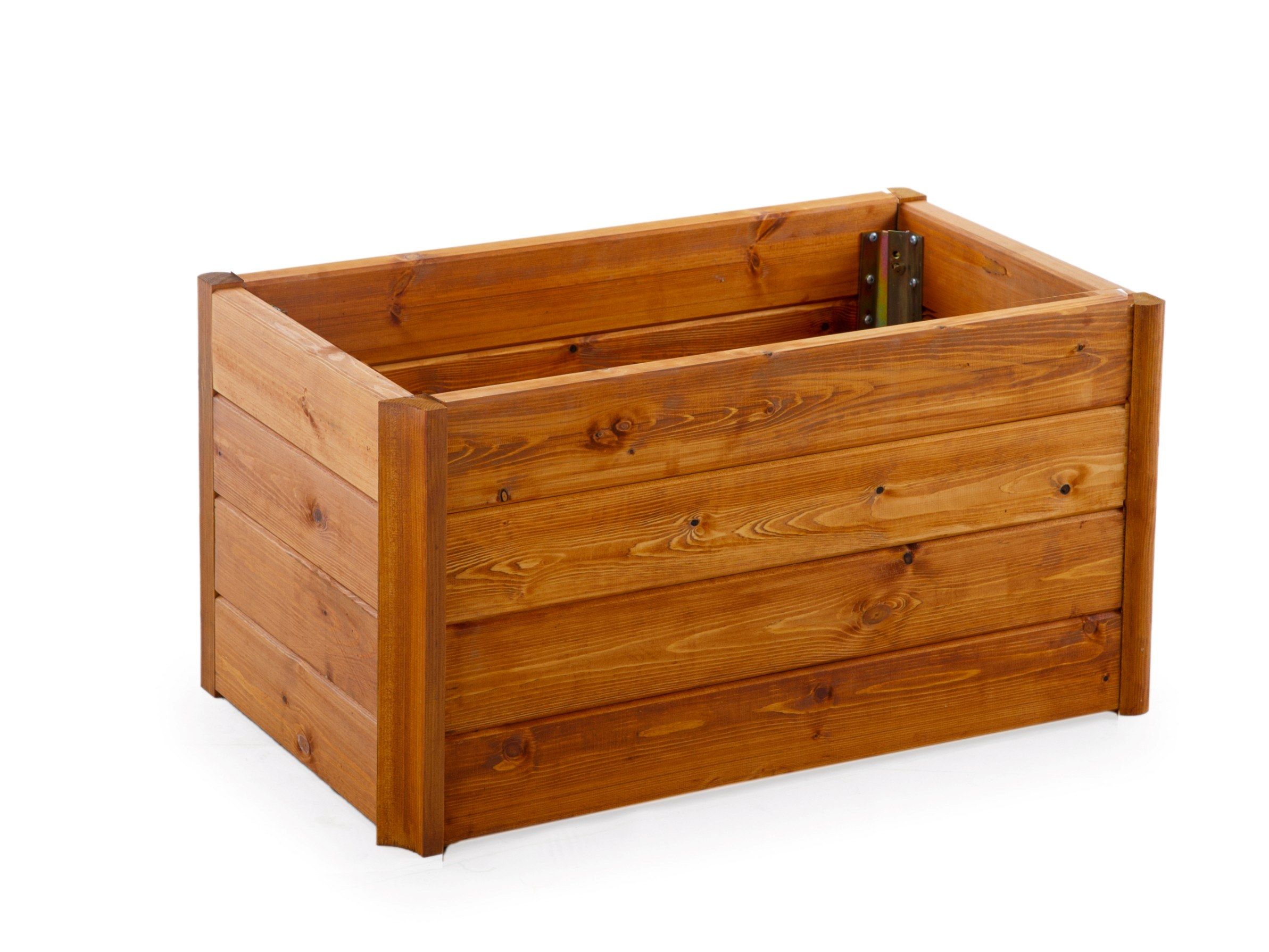 Прямоугольный низкий плантатор из сосны Unopiù Nagi ARCH-00042667 - Вид №1