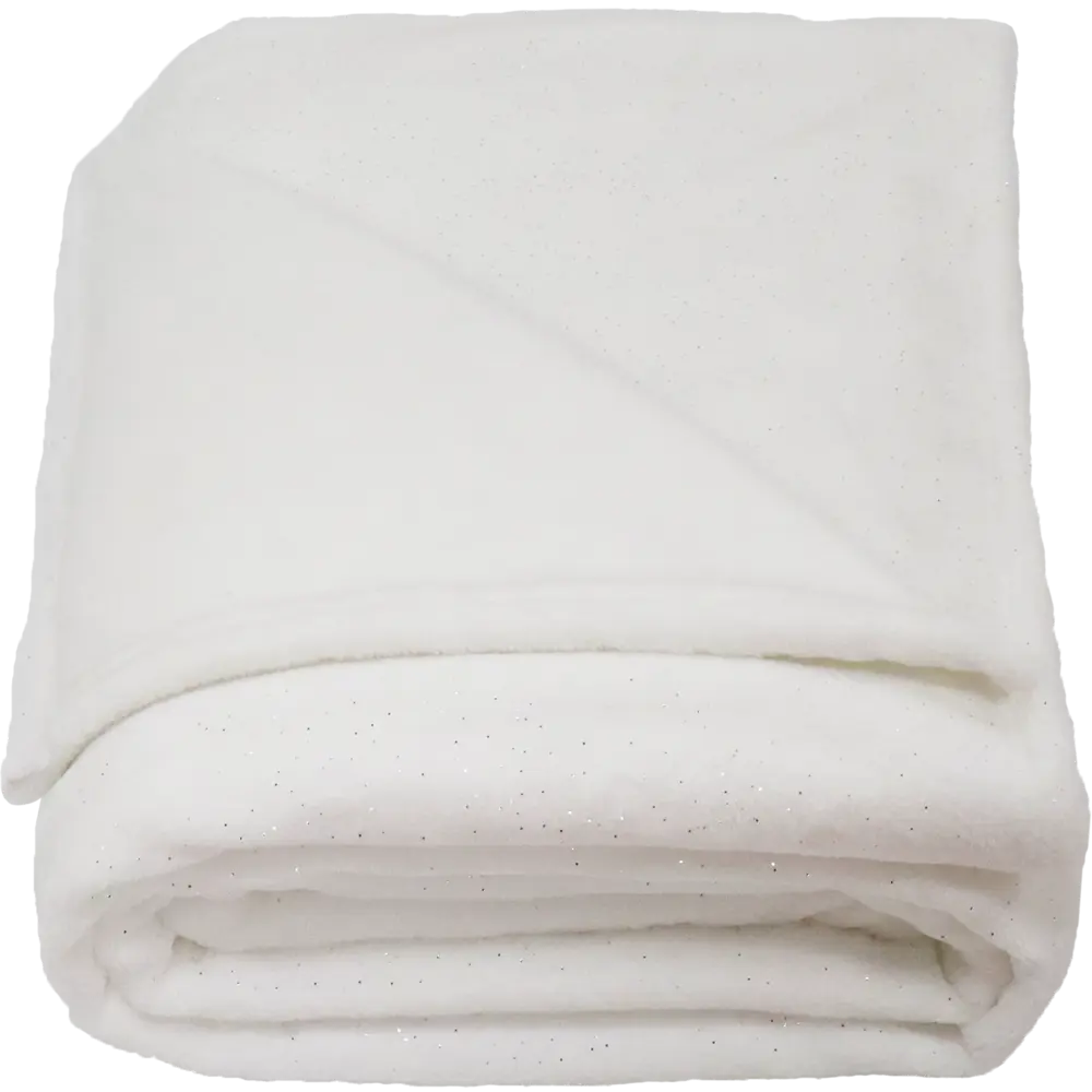 Плед «Rey» 180x200 см фланель цвет белый Santreyd STLM-2031275 - Вид №2