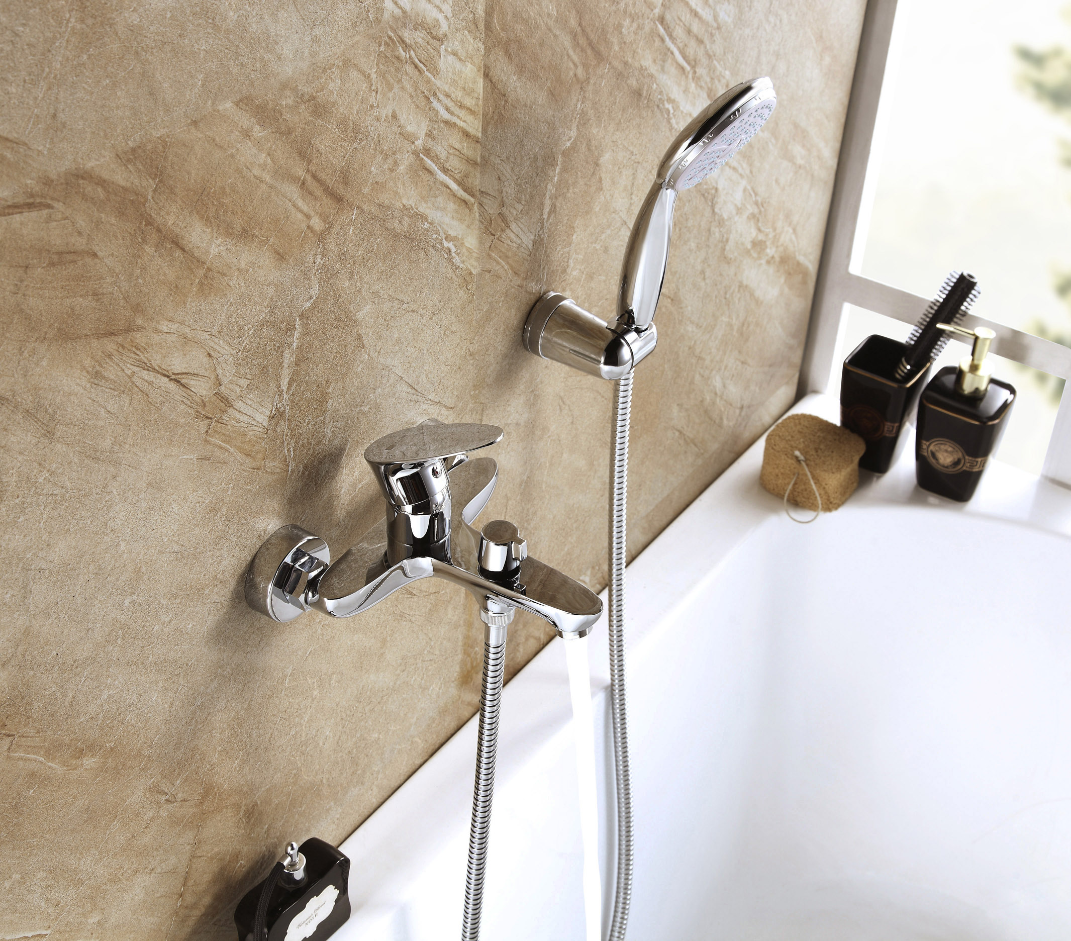 LM0214C Смеситель Nero для ванны LEMARK NERO  - Вид №3