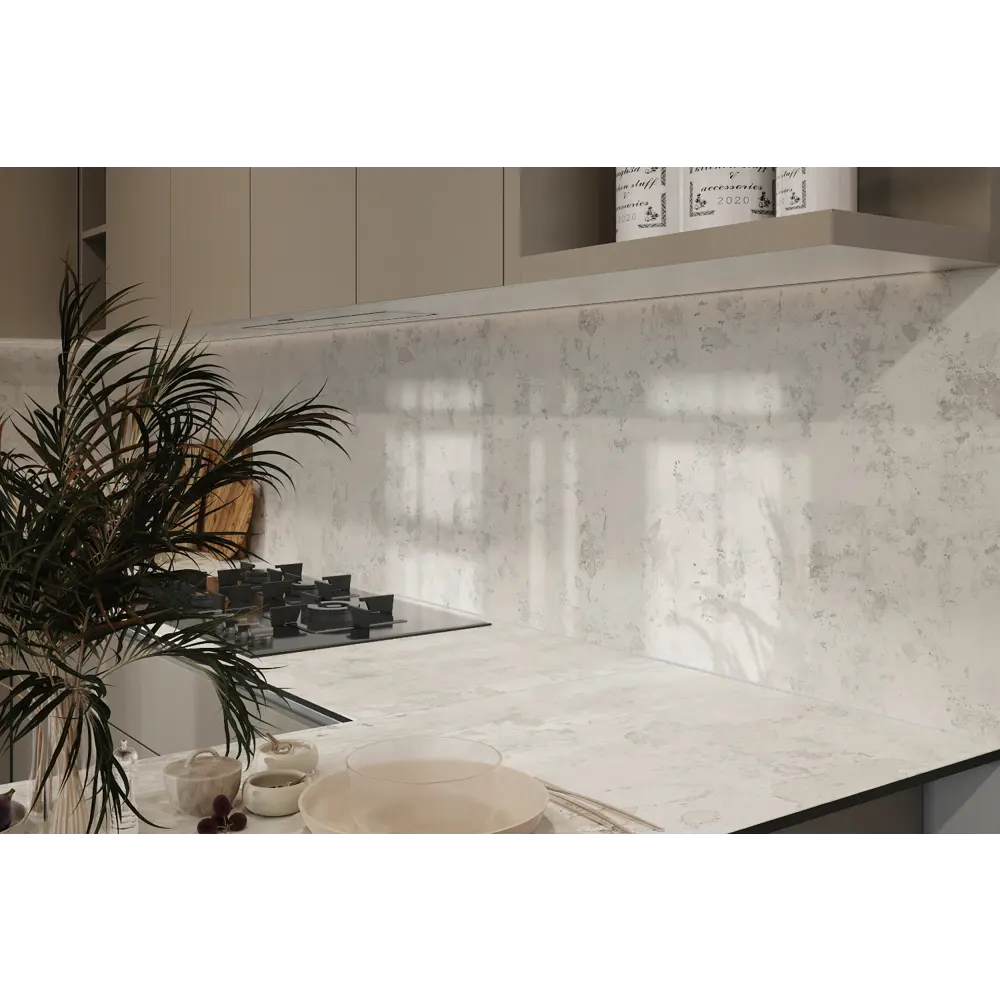 Стеновая панель Alternative Гессо бежевая для кухни 300×60 см 89406882 STLM-1569187 - Вид №7