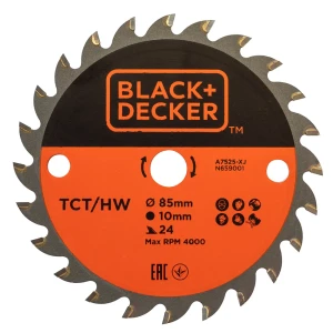 Диск по дереву Black&Decker 85x10x24T