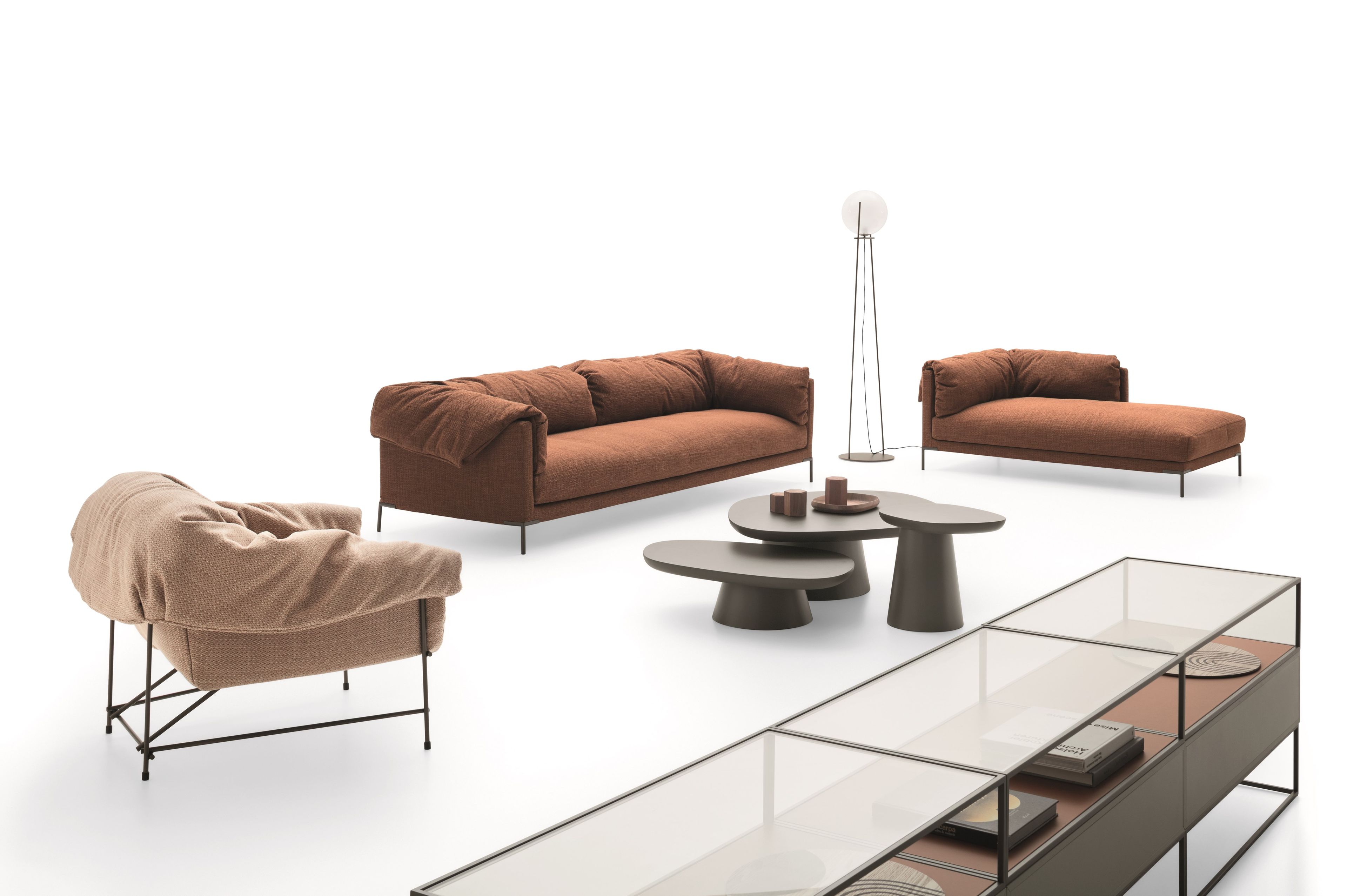 Съемный диван из ткани Ditre Italia Drop ARCH-00110848 - Вид №3