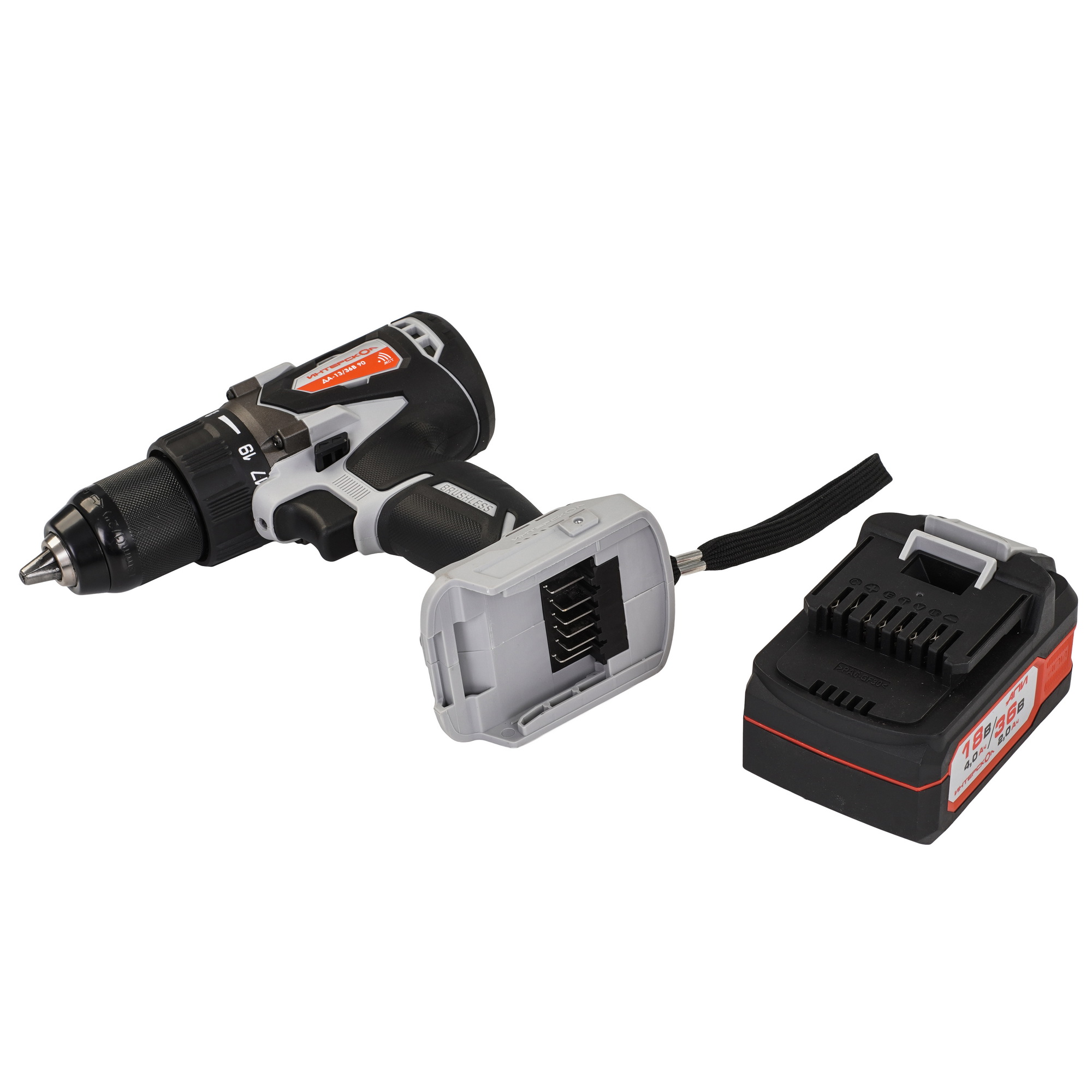 Дрель-шуруповерт Интерскол ДА-13/36В 90 9150379 STDN-0038404 - Вид №5