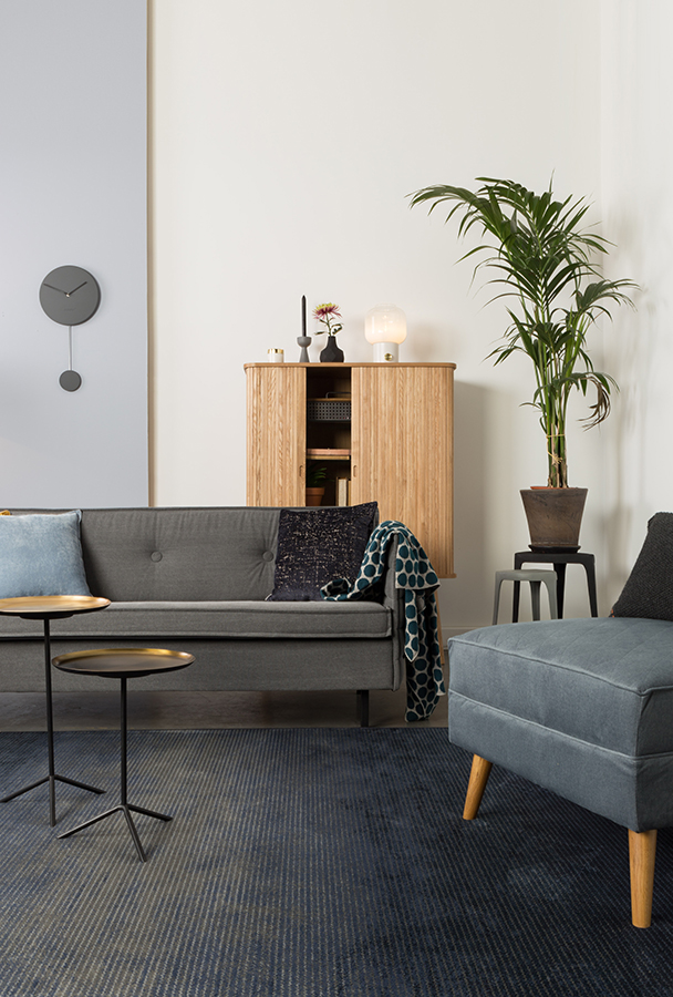 Часы Minimal серые Zuiver 8500046 - Вид №2