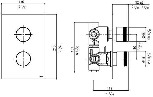 MGS Дивертер / пульт дистанционного управления из нержавеющей стали Ergon sun-id-1458146 - Вид №4