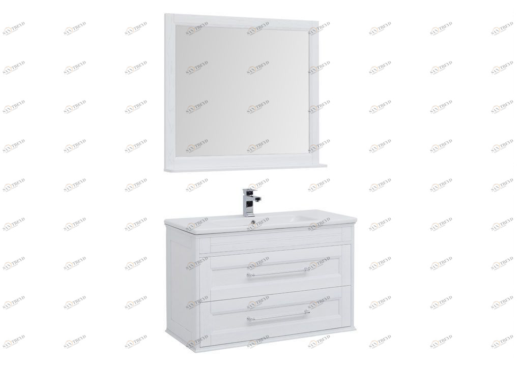 Мебель для ванной Aquanet Бостон 100 ясень 00212012