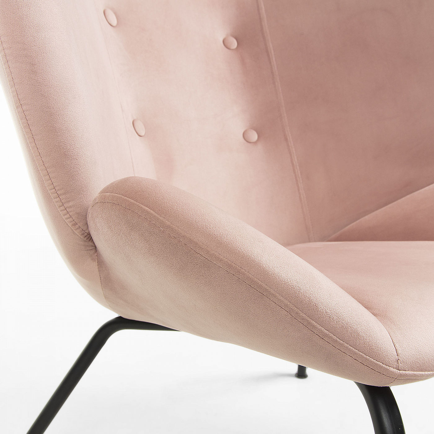 062486 Кресло Egg Vernen розовое CC0753J24 La Forma Violet - Вид №1