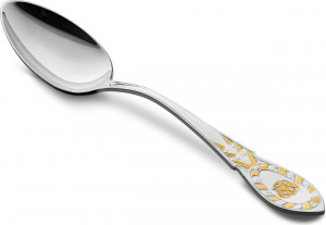 10666782 Русские самоцветы Ложка столовая Русские самоцветы, серебро 925 Серебро 925