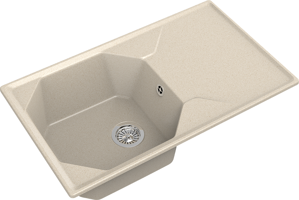 Кухонная мойка Искусственный камень UNIQUE S127 GranFest U-840L-S127 - Вид №2