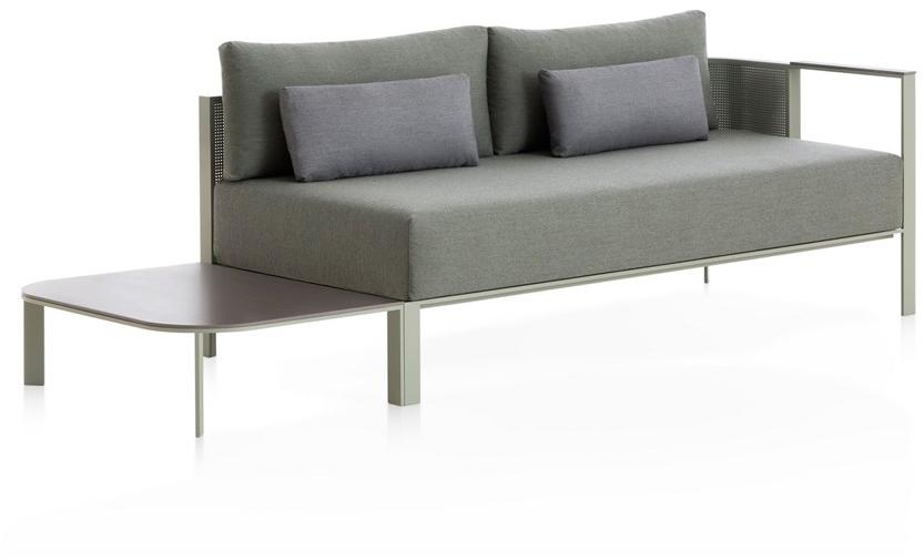 GANDIABLASCO Квадратный садовый стол из термо-лакированного алюминия Solanas sun-id-1493047 - Вид №2