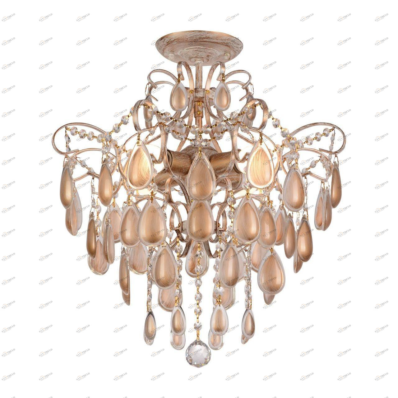 Подвесная люстра Arte Lamp A3703PL-4GA золото ARTE LAMP ДИЗАЙНЕРСКИЕ 188048 Золотой 