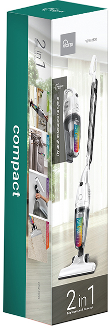 VCW-2800 White Пылесос vcw-2800, белый VIXTER Santreyd  - Вид №1