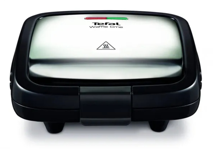 5495960 Вафельница Tefal Waffle Time WD170D38 серебристый STDN-0105615 - Вид №1