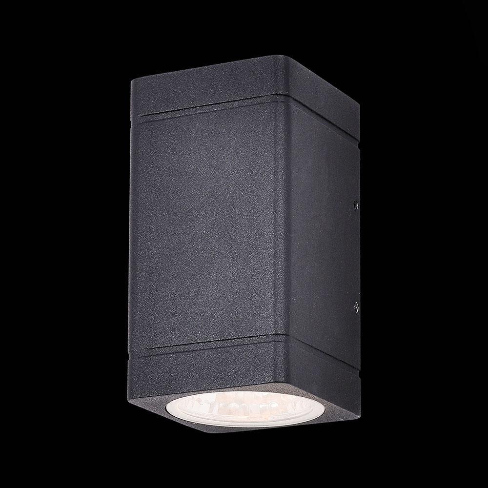 Уличный настенный светодиодный светильник ST Luce Coctobus SL563.401.02 ST LUCE COCTOBUS BLACK 272221 Черный  - Вид №1