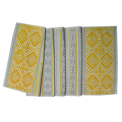 10С195 Рушник 500 мм 50 х 150 см №7 желтый (рис.146 торжество) Santreyd 