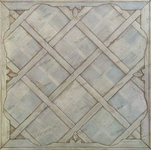 Модульный паркет Da Vinci Состаренный Дуб Натур гладкая, рельефная (Гладкая, Рельефная) 600х600 мм 2600600550