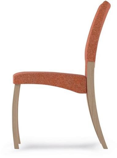 PIAVAL Штабелируемый стул из ткани Theorema | health & care 44-11/5 - Вид №4