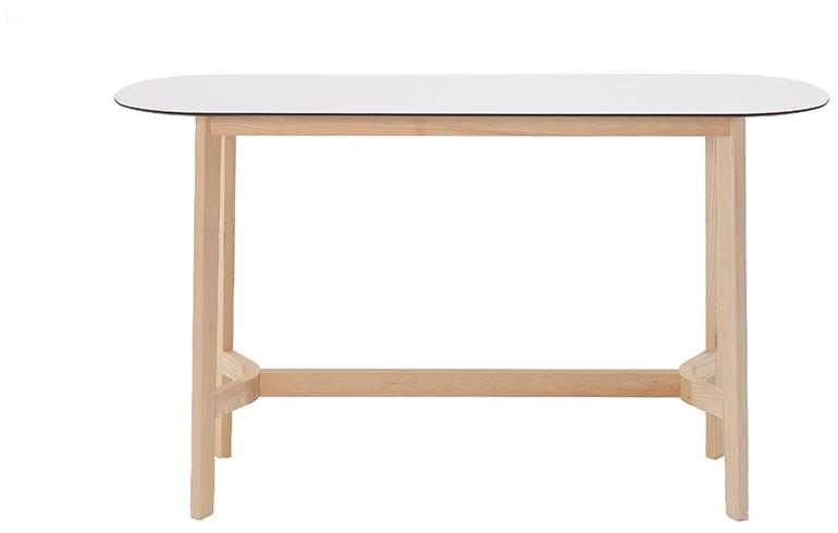 Very Wood Высокий овальный стол из hpl Rond sun-id-1472279 - Вид №1