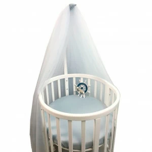 Балдахин для детской кроватки Bed "Дымчатый жемчуг" (фатин) ELLIPSE ELLIPSE BED 351633 Голубой